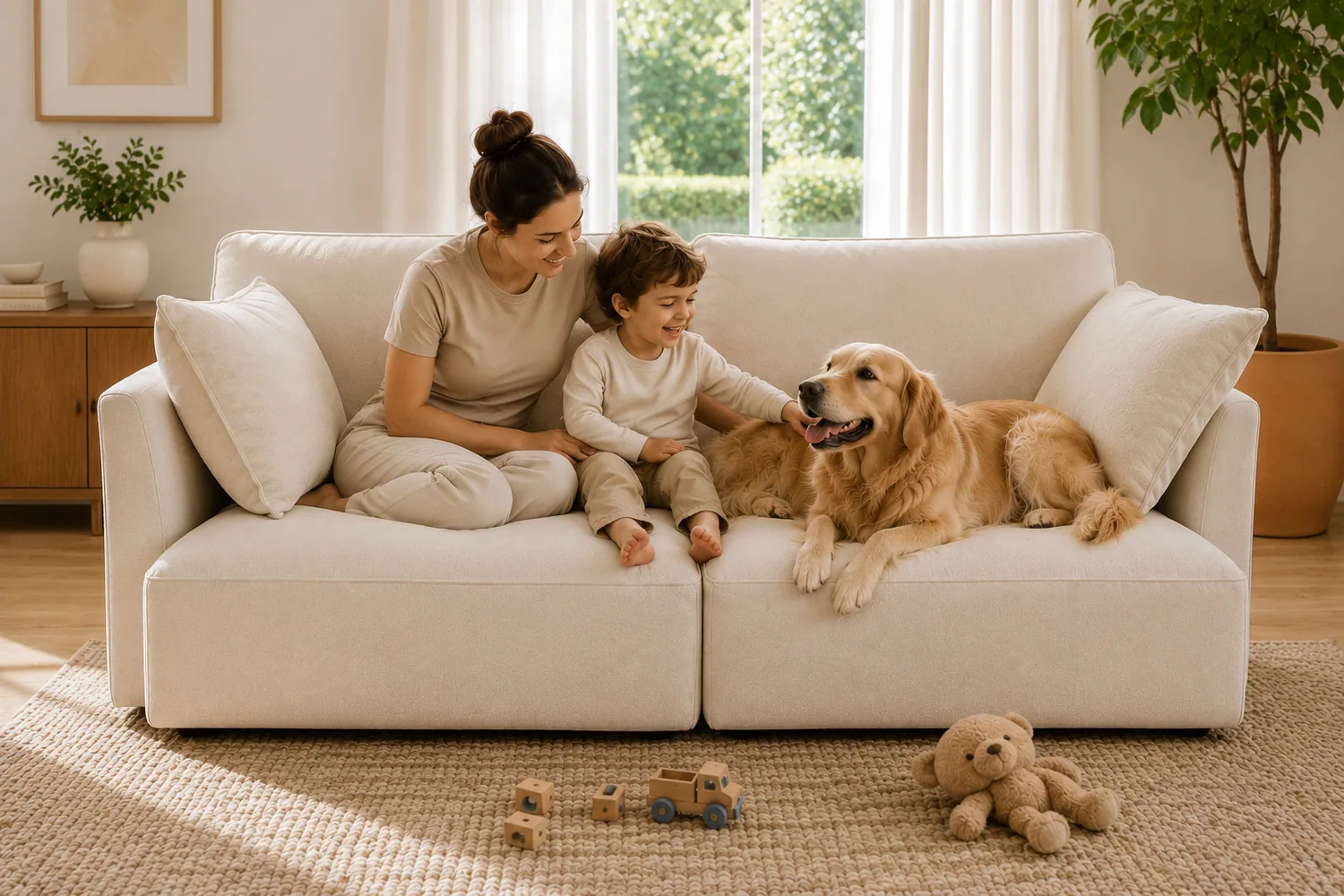 Best Washable Sofas for Dogs & Kids — Maiden House journal