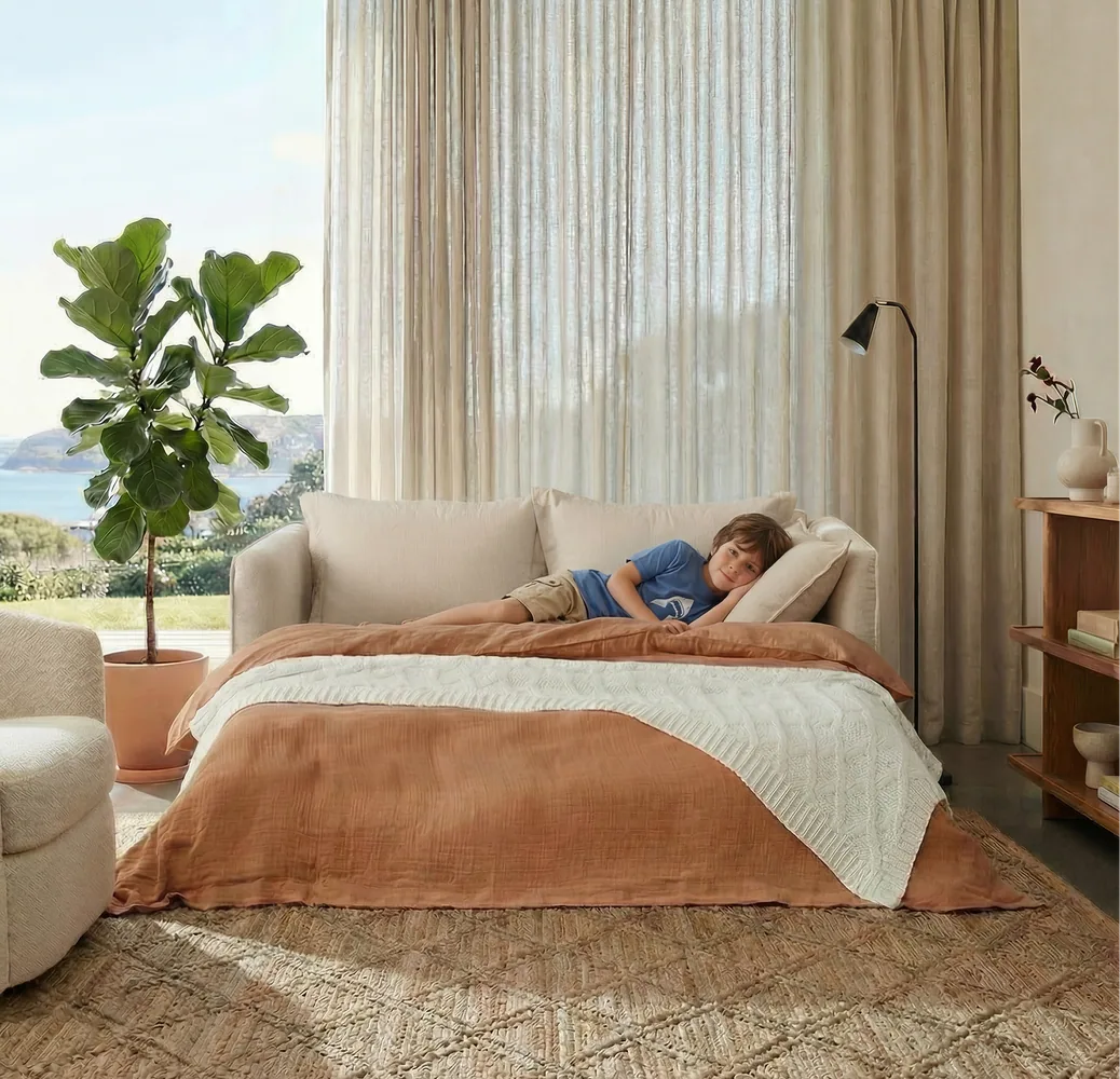 How to Place a Sectional in a Small Living Room — Maiden House journal