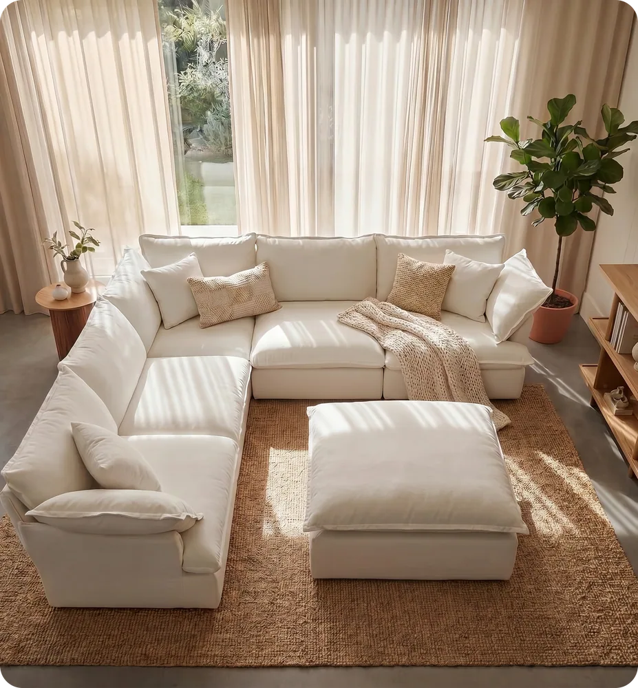 How to Style a Modular Sofa Like an Interior Designer — Maiden House journal