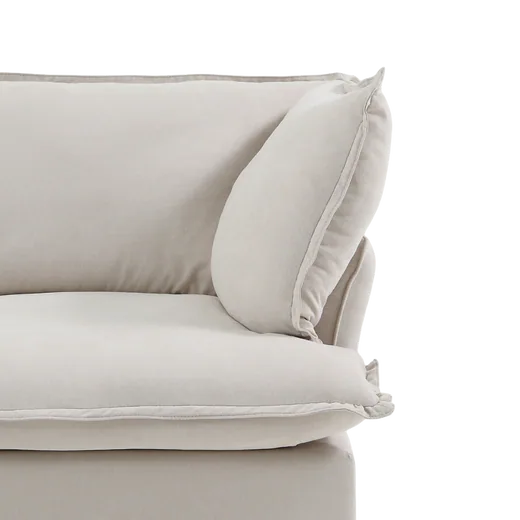 Beige sofa add-on