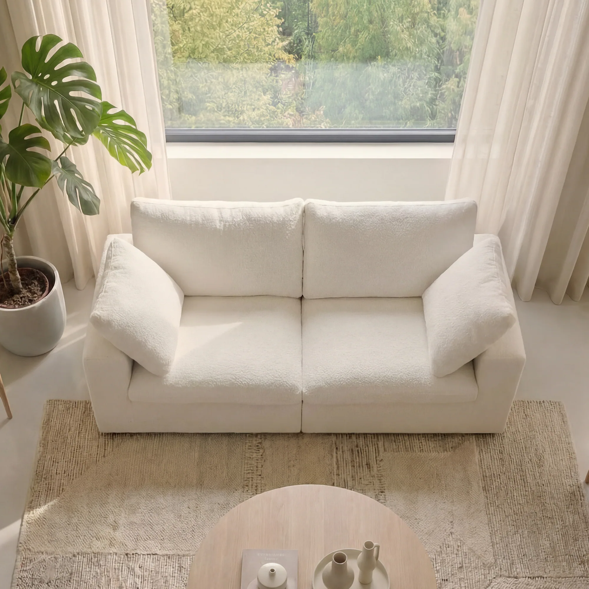 CloudComfort™ Modular Washable Classic Sofa - Slipcovers Only view 4