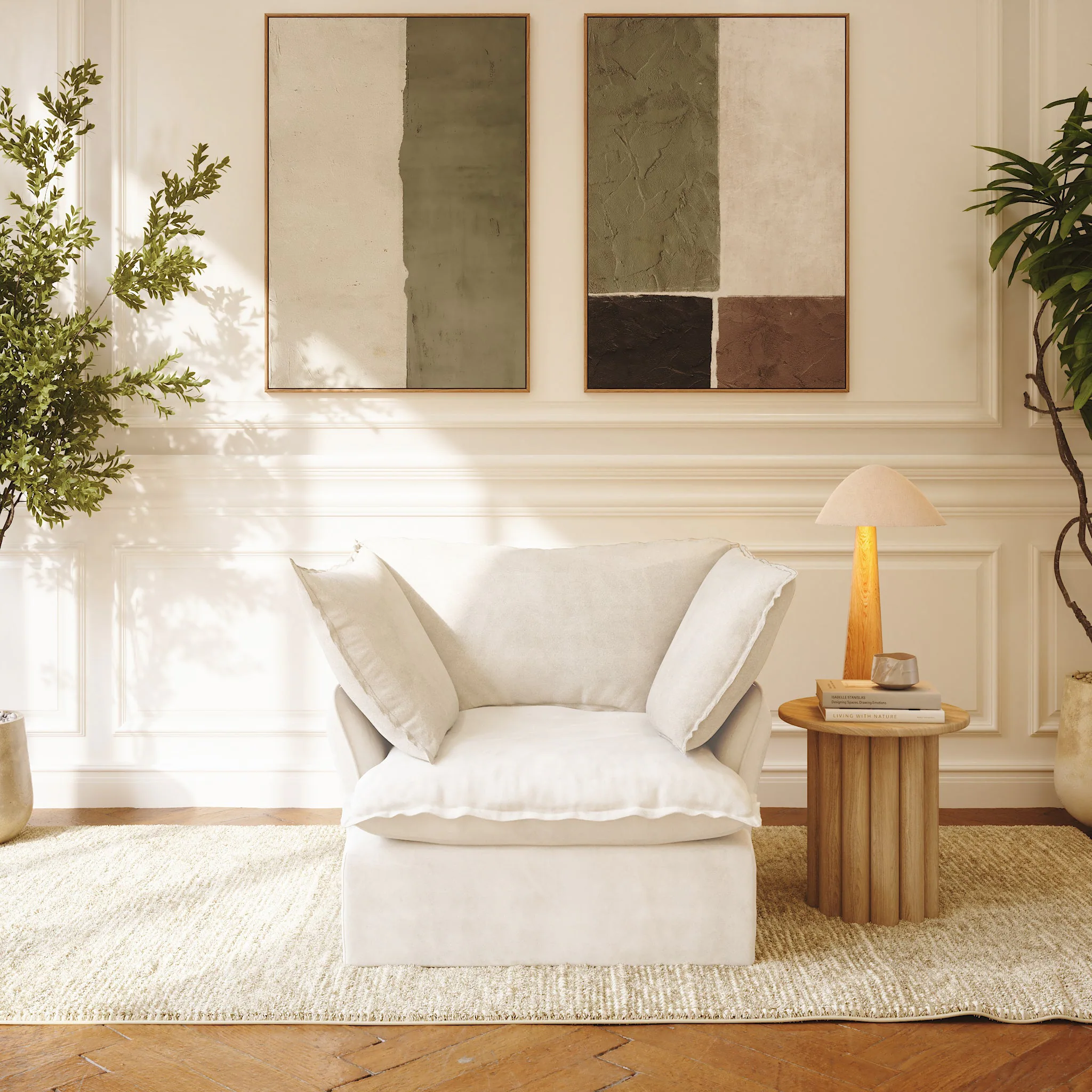 CloudComfort™ Modular Washable Luxe Sofa - Slipcovers Only view 2