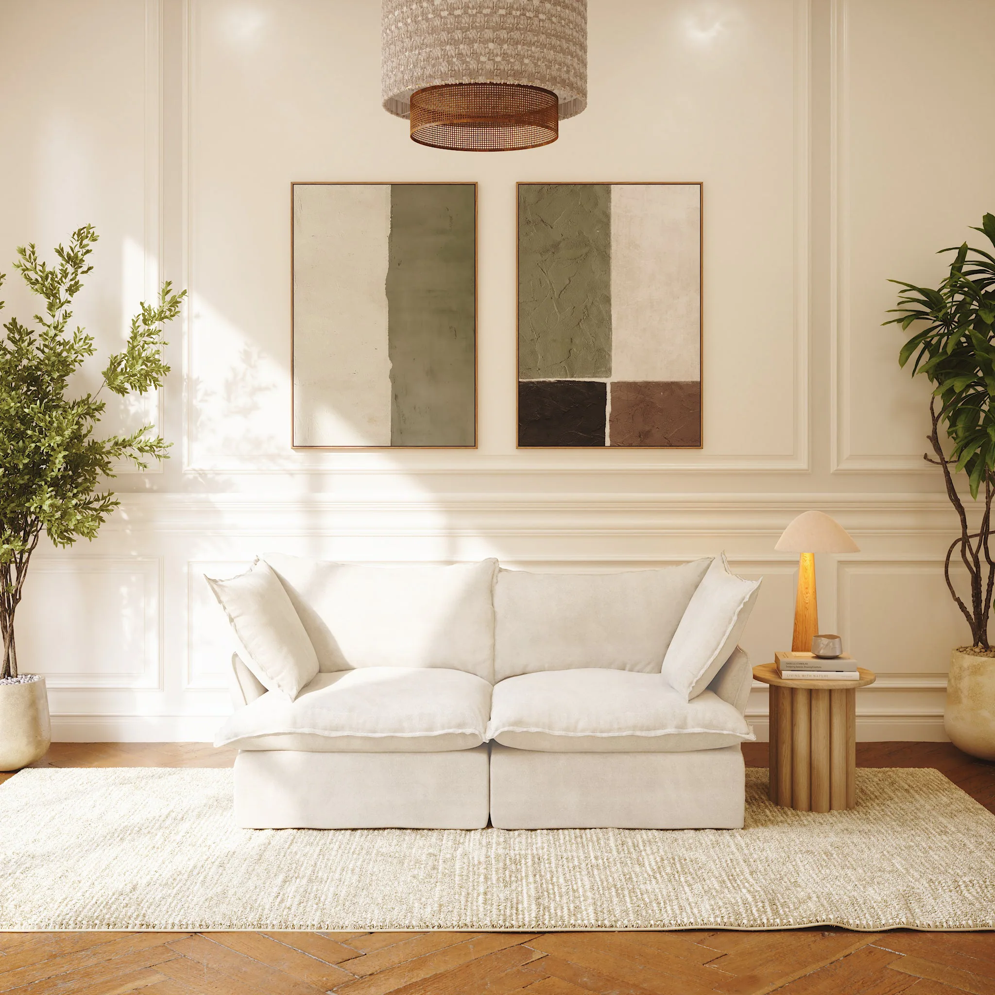 CloudComfort™ Modular Washable Luxe Sofa - Slipcovers Only view 5