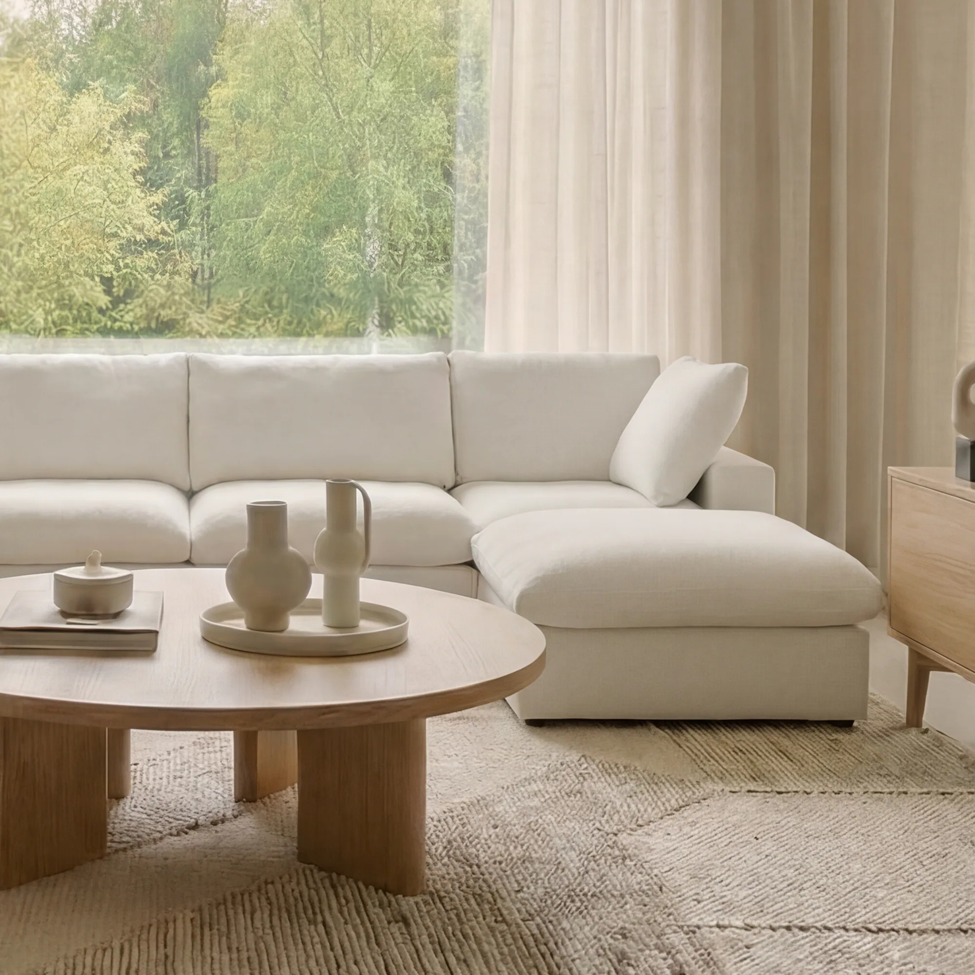 CloudComfort™ Modular Washable Classic Sofa - 3 Seater Chaise view 6