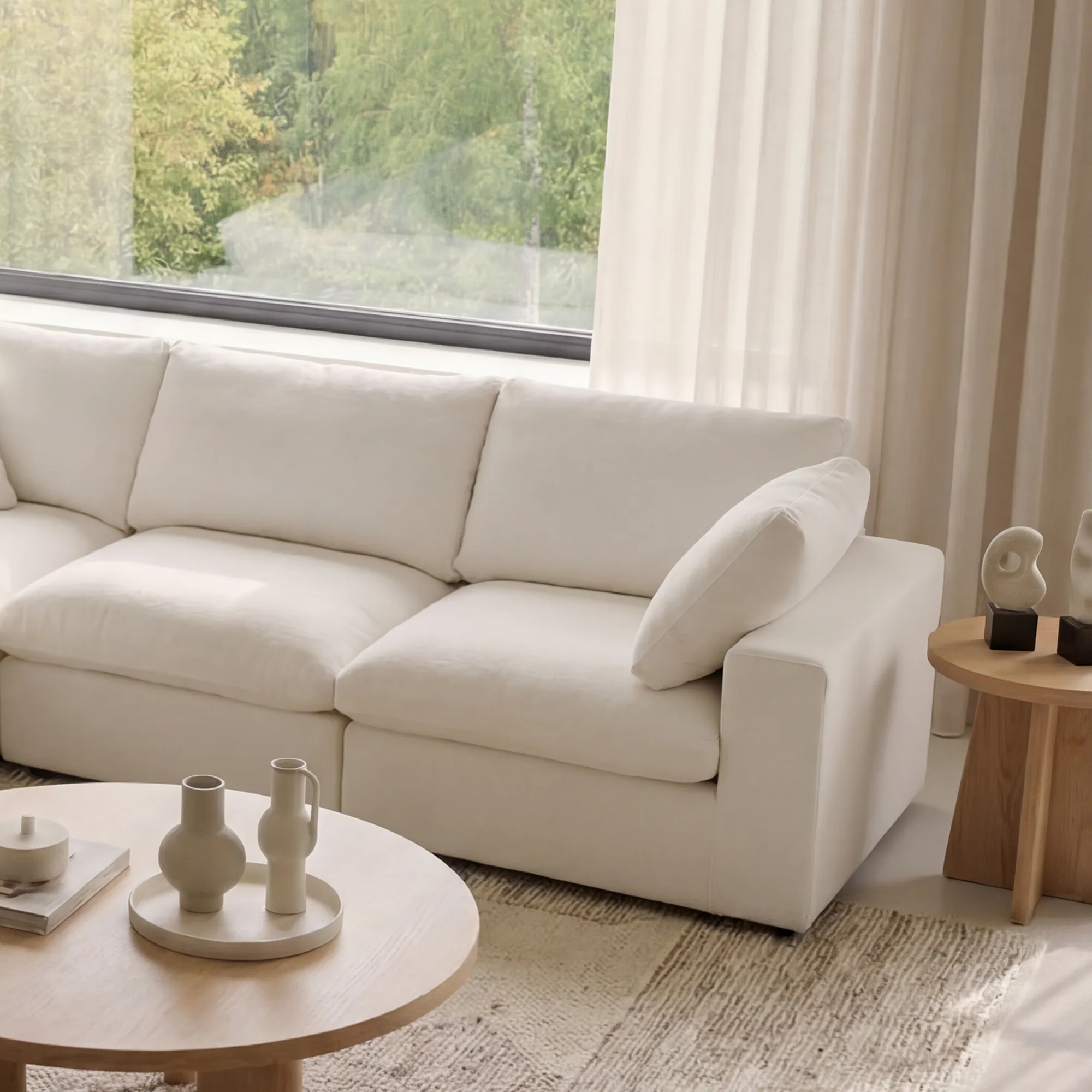 CloudComfort™ Modular Washable Classic Sofa - 3 Seater view 3