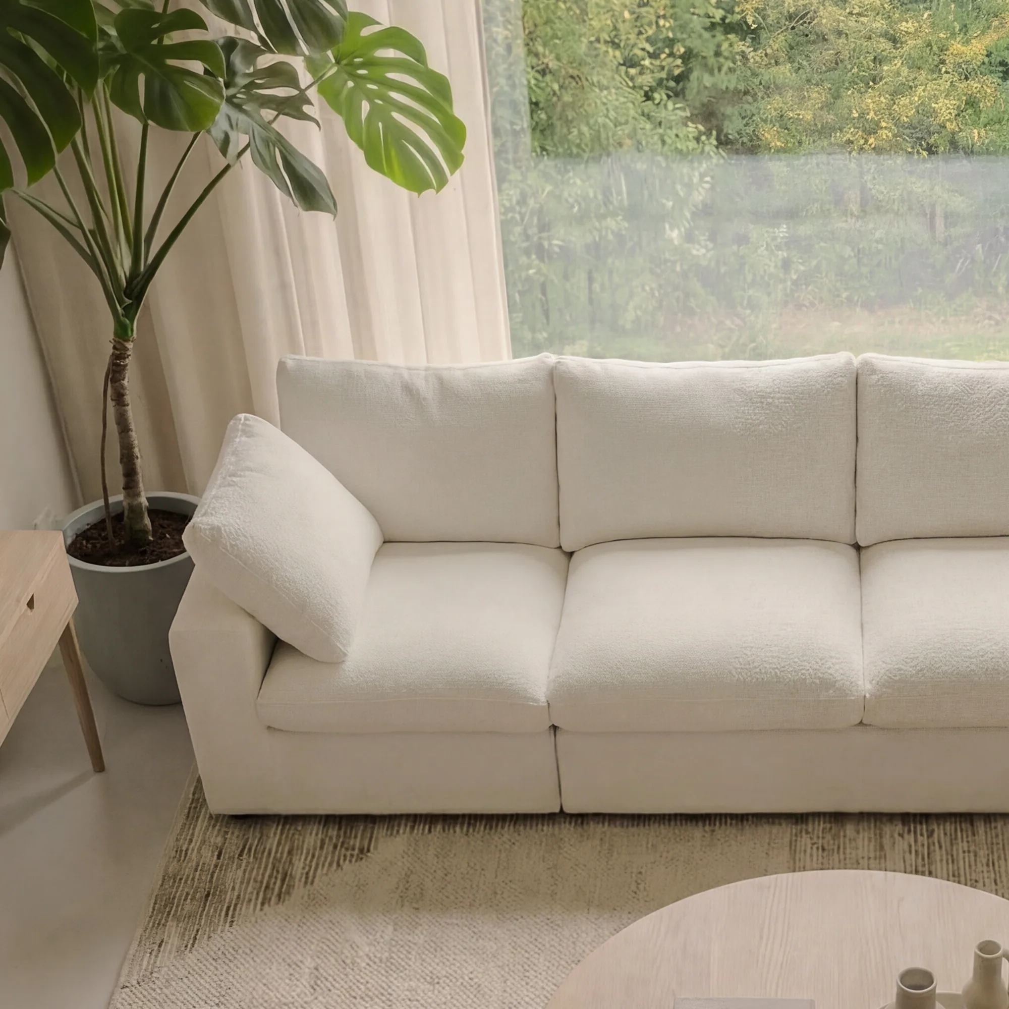 CloudComfort™ Modular Washable Classic Sofa - 3 Seater view 4