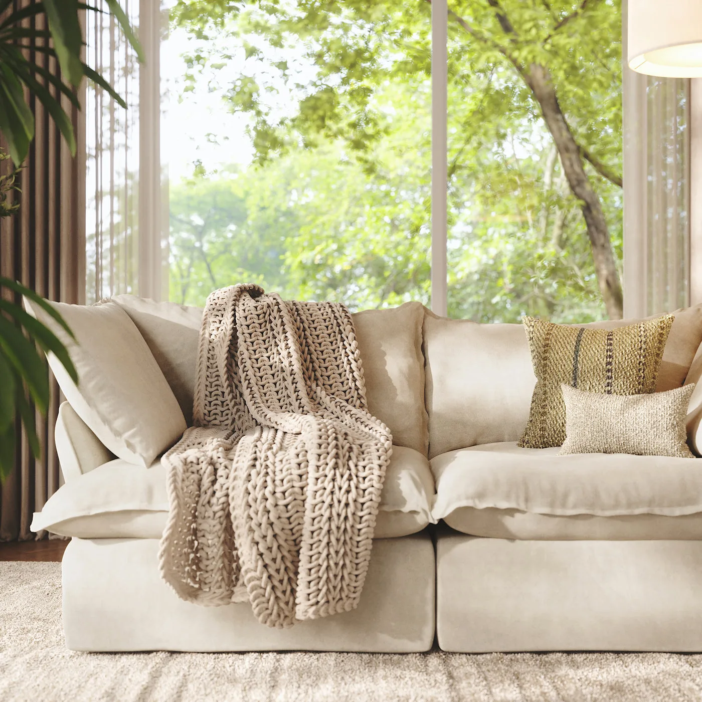 CloudComfort™ Modular Washable Luxe Sofa - 2 Seater Sofa view 6