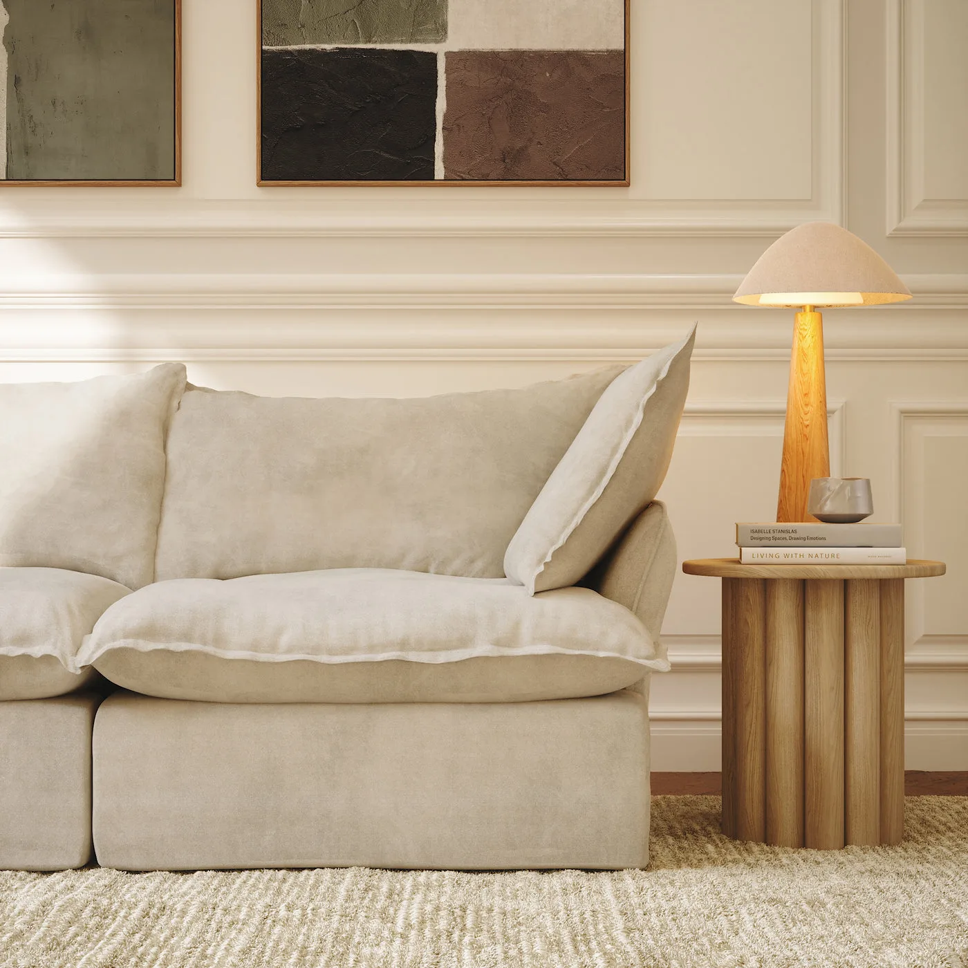 CloudComfort™ Modular Washable Luxe Sofa - 2 Seater Sofa view 13