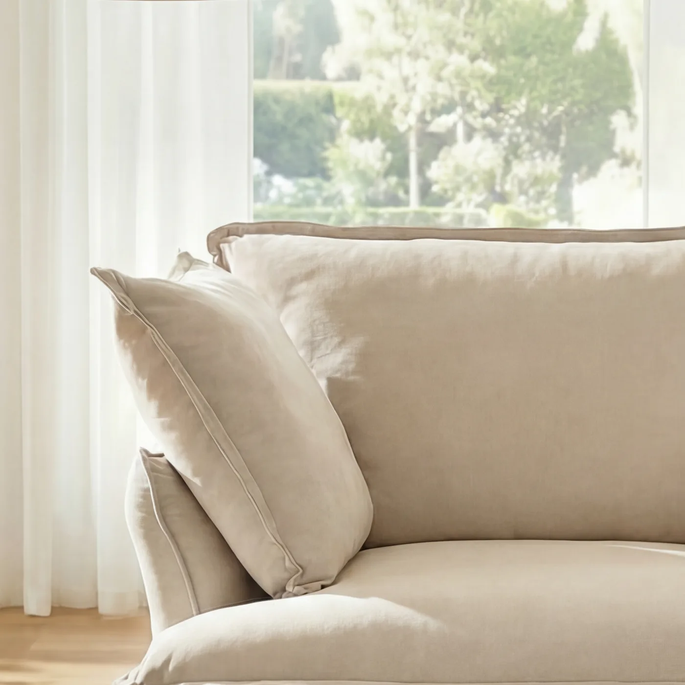CloudComfort™ Modular Washable Luxe Sofa - 4 Seater Chaise view 20