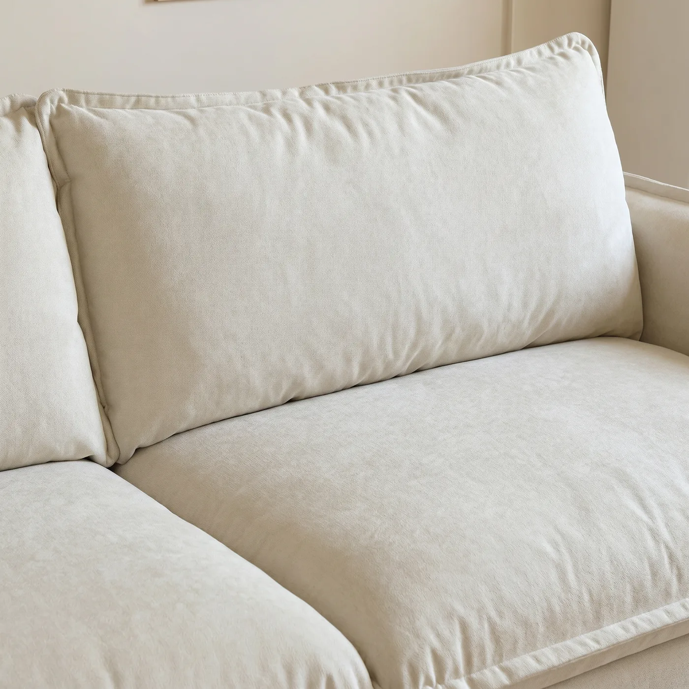 CloudComfort™ Modular Washable Luxe Sofa - 4 Seater Chaise view 21