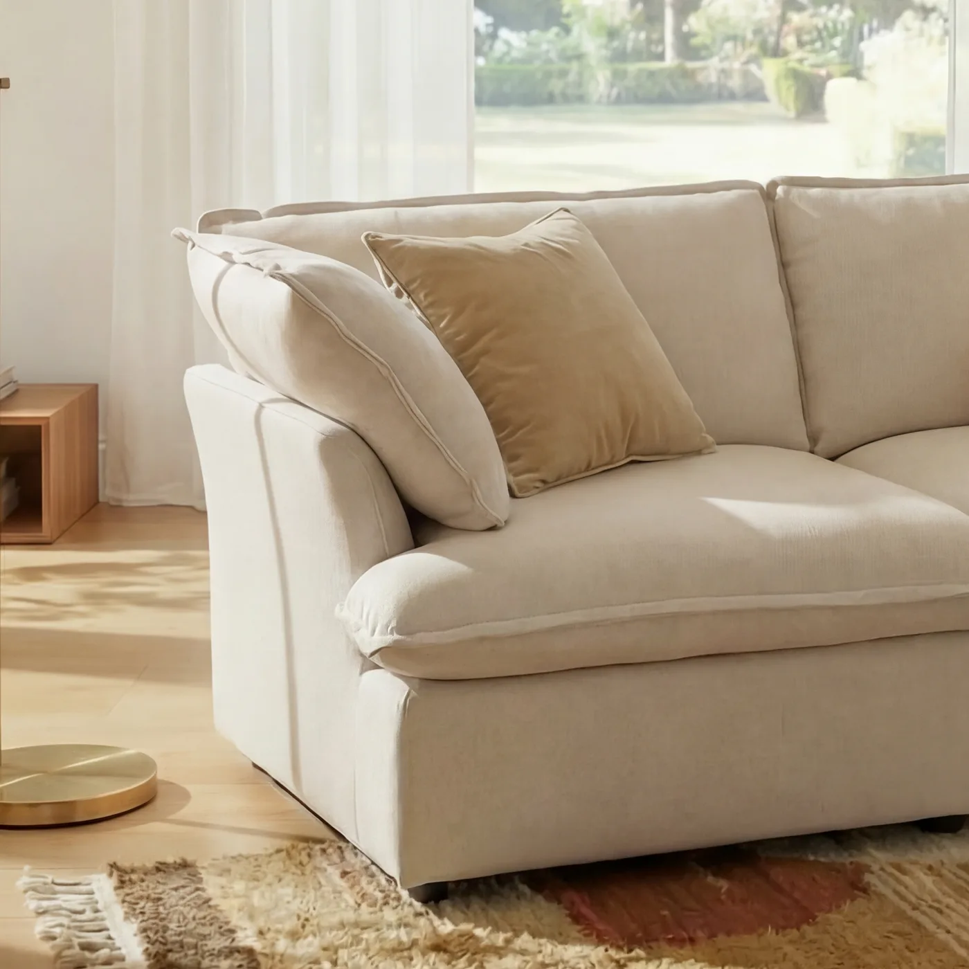 CloudComfort™ Modular Washable Luxe Sofa - 4 Seater view 20