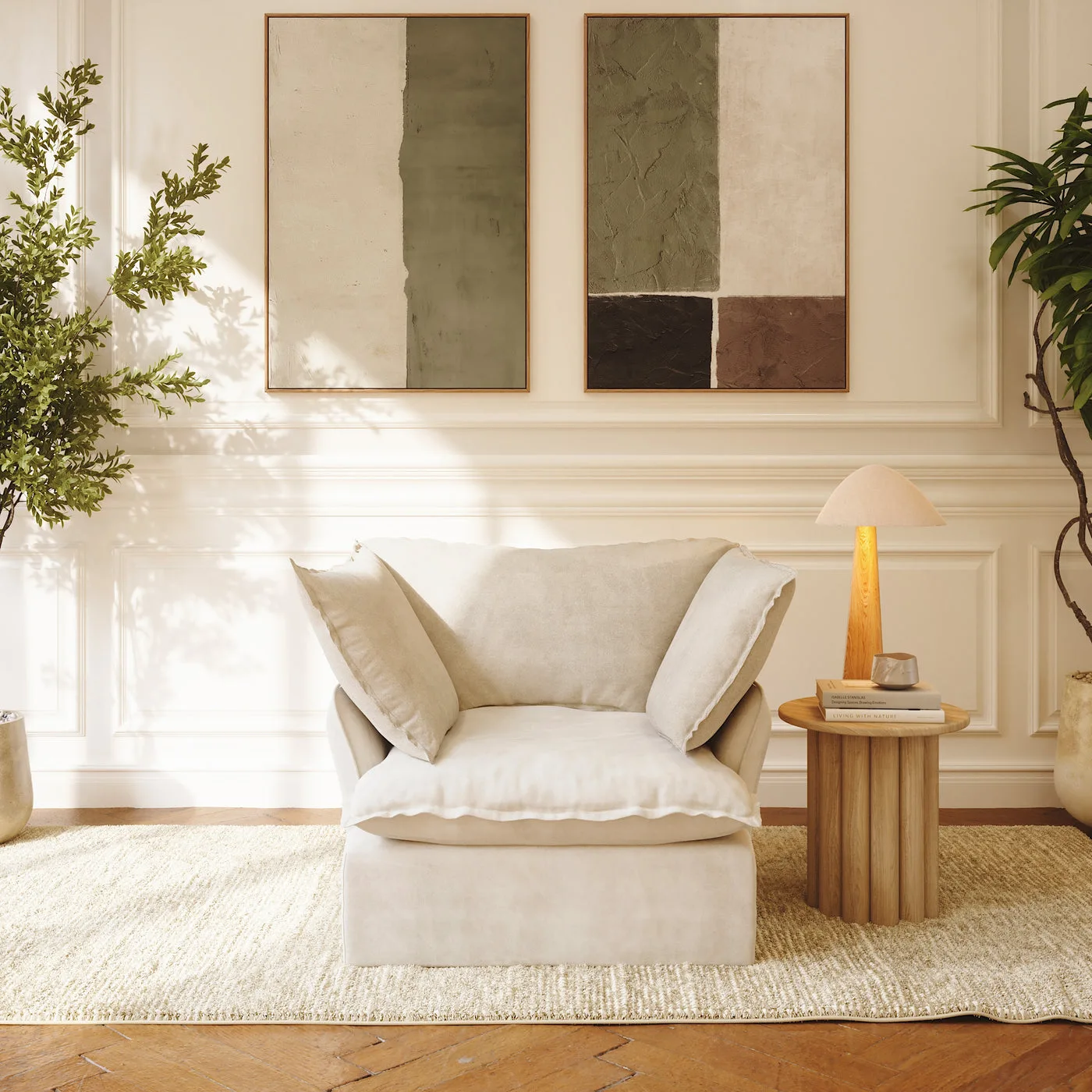 CloudComfort™ Modular Washable Luxe Sofa