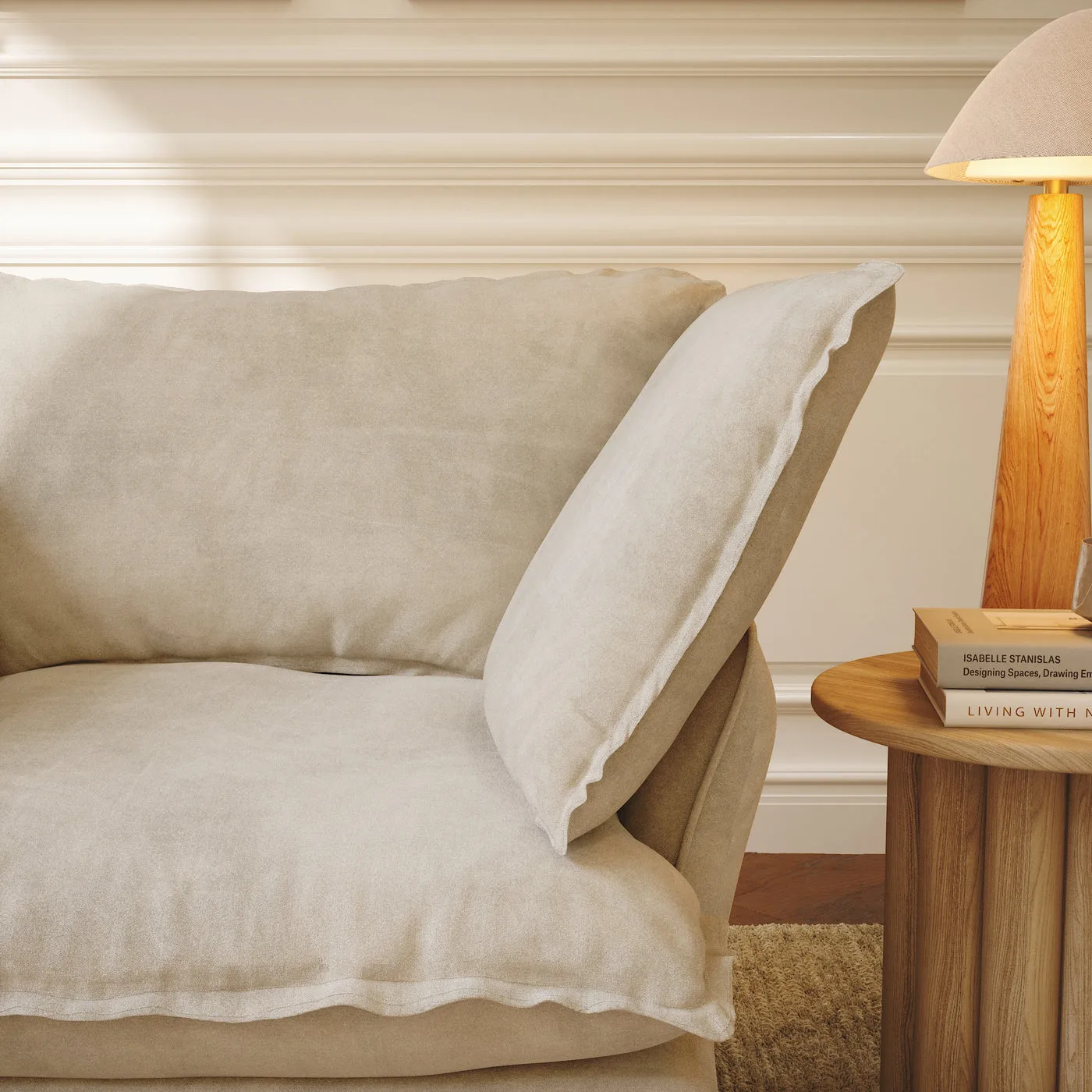 CloudComfort™ Modular Washable Luxe Sofa - Armchair view 6