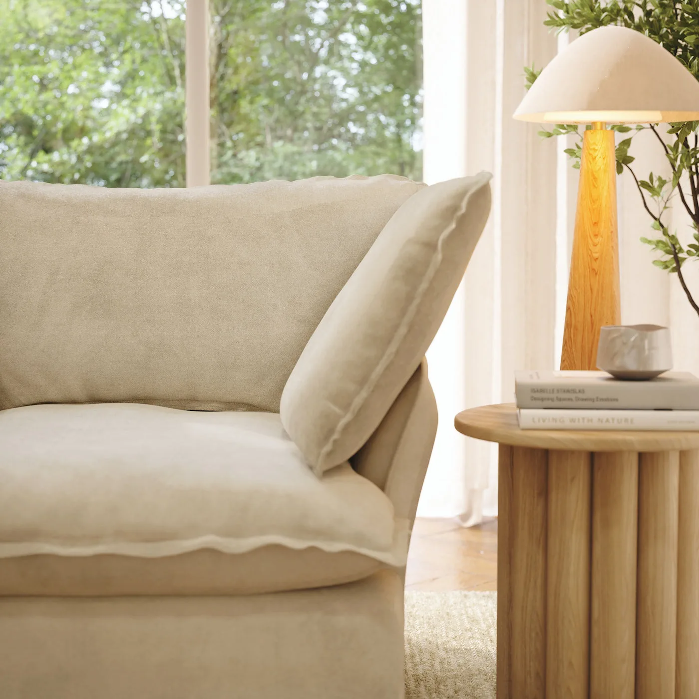 CloudComfort™ Modular Washable Luxe Sofa - Armchair view 11