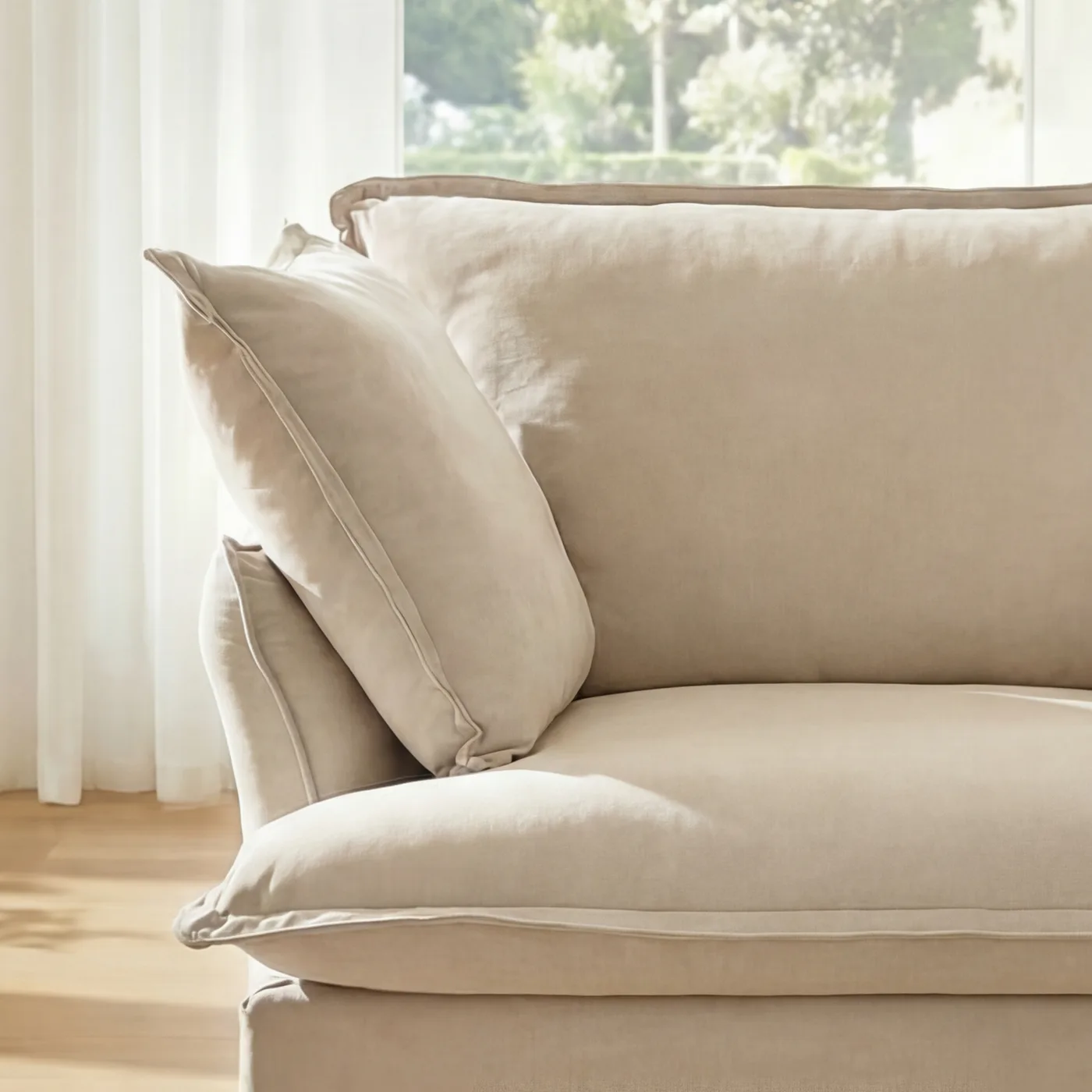 CloudComfort™ Modular Washable Luxe Sofa - Armchair view 18