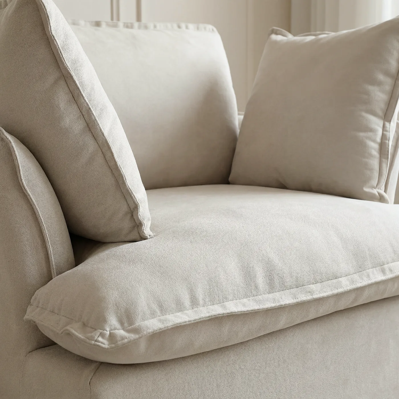 CloudComfort™ Modular Washable Luxe Sofa - Armchair view 20